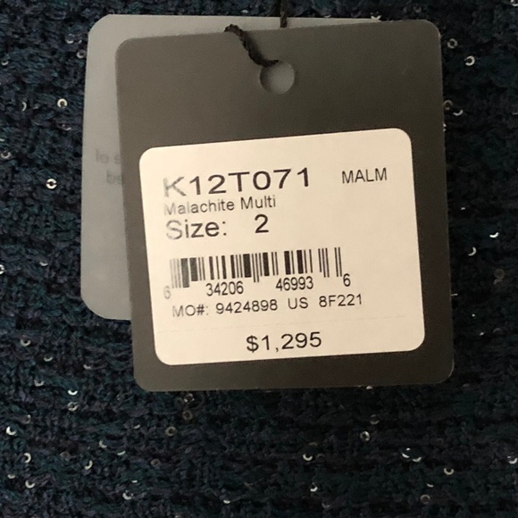 Cocktail Dress in Sequin Knit by St John - Picture 5 of 5